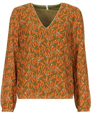 ONLY Blouse Onlmiley - Brown
