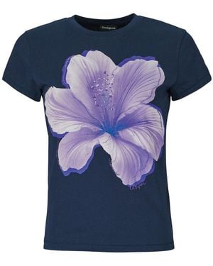 Desigual T Shirt Yokohama - Blue