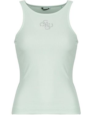 Guess Tops / Sleeveless T-shirts Sl Round Nk Guendalina - Green
