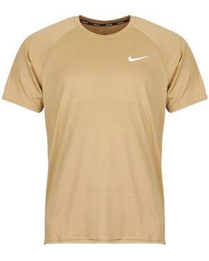 Nike T Shirt Sl Hydroguard Ext - Natural