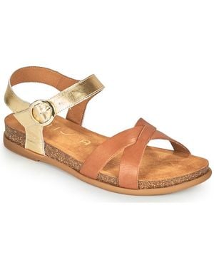 Unisa Wedge Sandals Cincel - Metallic