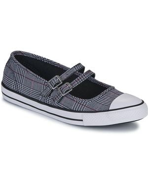 Converse Shoes (pumps / Ballerinas) Chuck Taylor All Star Dainty Mary Jane Plaid - Blue