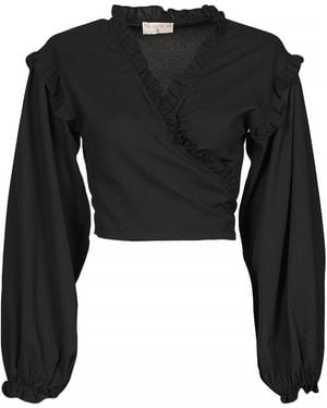 Moony Mood Pachery Blouse - Black