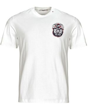 Replay T Shirt - White