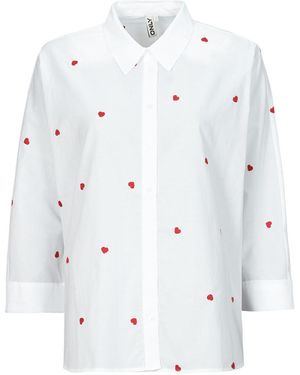 ONLY Shirt Onlnewlina - White