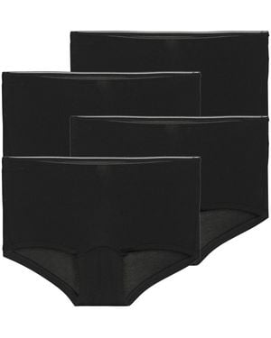 Sloggi Shorts Feel Sensational Short Pack De 4 - Black