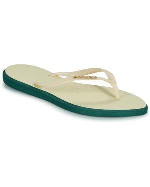 Havaianas Flip Flops / Sandals (shoes) Slim Point - Green