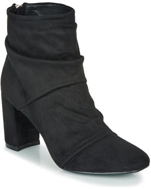 Moony Mood Firette Women's Low Ankle Boots In Black