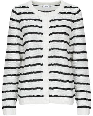 Vila Cardigans Vidalo O-neck - Black