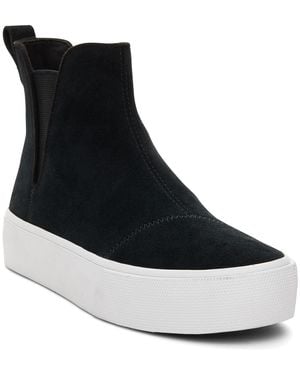 TOMS Mid Boots Fenix Platform Chelsea - Black