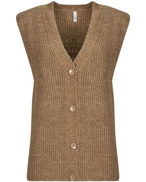 ONLY Cardigans Onljane Sl - Brown