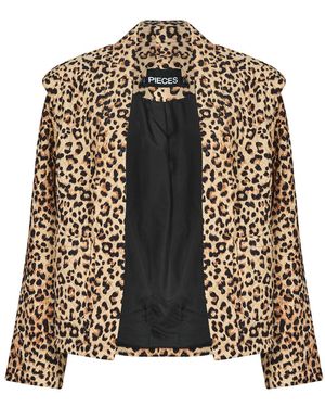Pieces Jacket Pcsaroline Short - Black