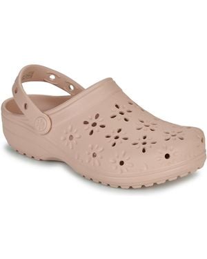 Crocs™ Clogs (shoes) Classic Floral Cut Out Clog - Pink