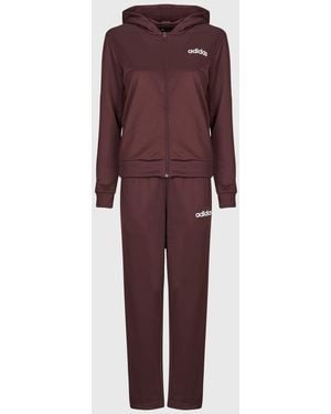 adidas Tracksuits Essentials Linear Track Suit - Purple