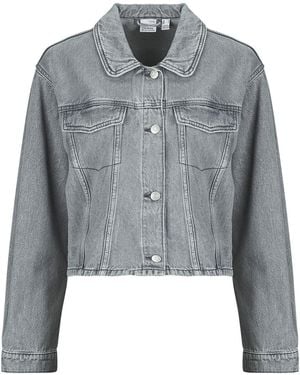 Vero Moda Denim Jacket Vmaya Ls Denim - Grey