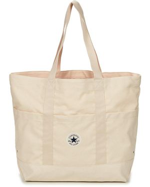 Converse Shopper Bag T Chuck Premium Canvas Tote - Natural