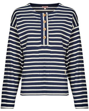 Armor Lux Blouse Marniere Tunisienne Heritage - Blue