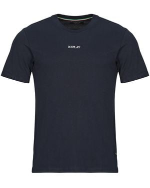 Replay T Shirt - Blue