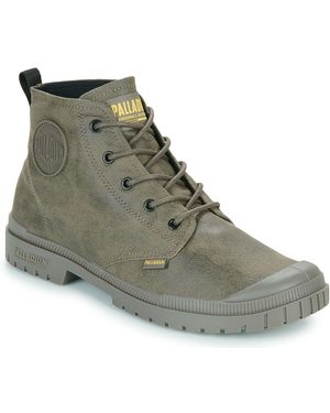 Palladium Mid Boots Pampa Sp20 Hi Wax - Green