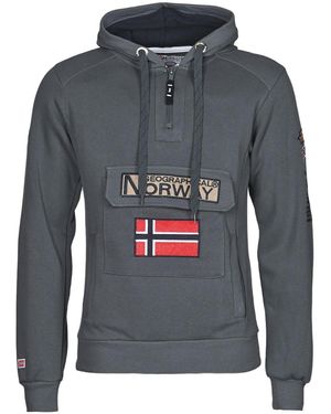 GEOGRAPHICAL NORWAY Gymclass Sweatshirt - Grey