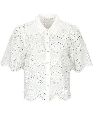 ONLY Blouse Onlavalais - White