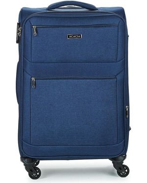 David Jones Soft Suitcase 83l - Blue