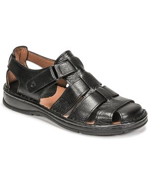 Casual Attitude Slowy Sandals - Black