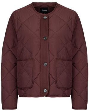 ONLY Jacket Onlharriet Quilted - Purple