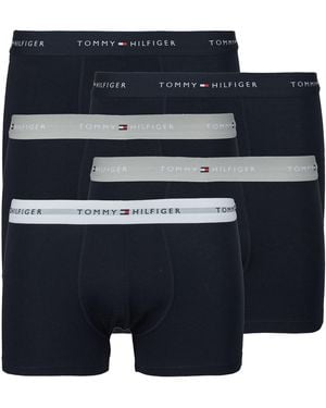 Tommy Hilfiger Boxer Shorts 5p Trunk Wb - Blue