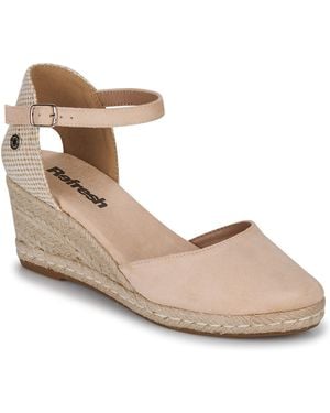 Refresh Wedge Sandals 170770 - Natural