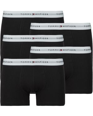 Tommy Hilfiger Boxer Shorts 5p Trunk - Black