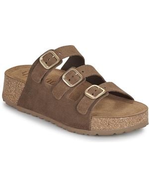 Yokono Wedge Sandals Wiwi - Brown