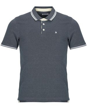 Jack & Jones Polo Shirt Jjepaulos - Blue