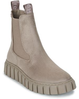 Refresh Mid Boots 173088-taupe - Grey