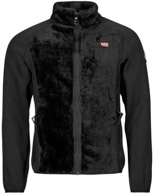 GEOGRAPHICAL NORWAY Fleece Jacket Titanoz - Black