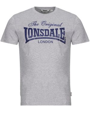 Lonsdale London T Shirt Colsbrooke - Grey