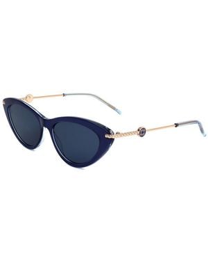 Elie Saab 54Mm Sunglasses - Blue