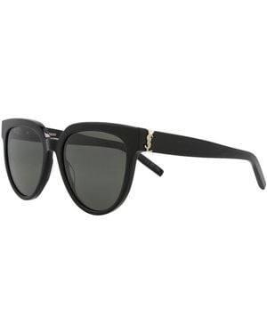 Saint Laurent Slm28 54Mm Sunglasses - Black
