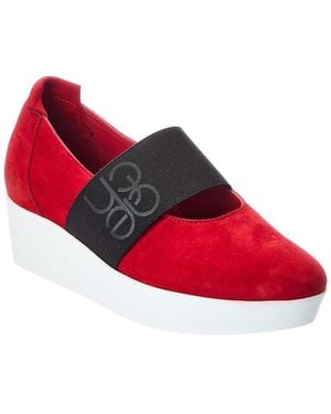 Arche Fujako Leather Sneaker - Red