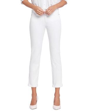 NYDJ Sheri Optic Sheri Crop Jean - White