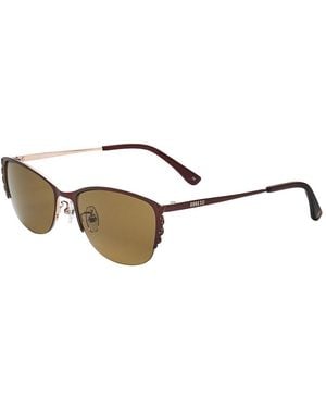 Anna Sui 53Mm Sunglasses - Brown