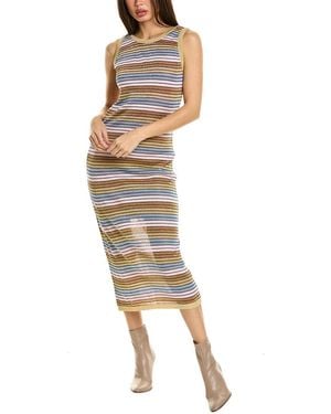 Suboo Alexe Midi Dress - Metallic