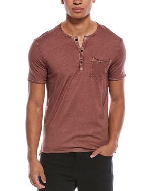John Varvatos Rex Henley - Red
