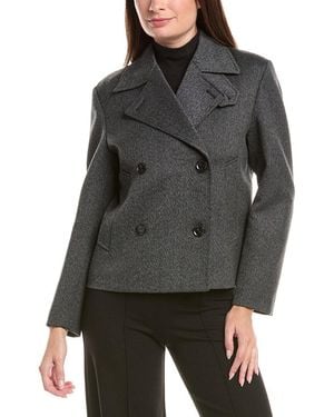 Proenza Schouler Nola Wool-Blend Jacket - Gray