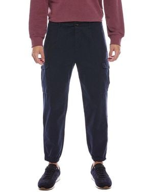 Brunello Cucinelli Pleated Cargo Pant - Blue