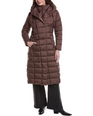 Kenneth Cole Puffer Coat - Brown