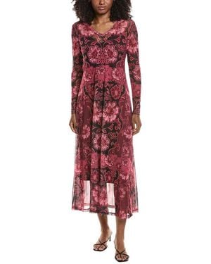 Johnny Was Scilla Dress - Red