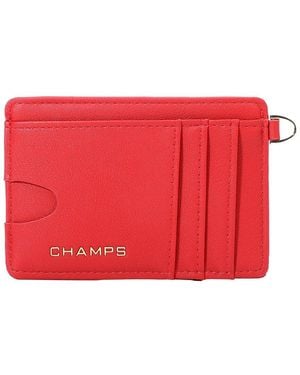 CHAMPS Iconic Card Holder - Red