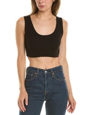 Cotton Citizen Capri Crop Tank - Black