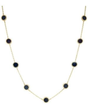 Sabrina Designs 14K Diamond Station Necklace - Natural